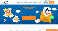 Desktop Screenshot of es.mailpro.com